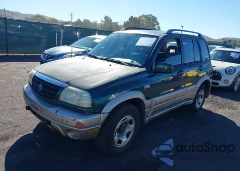 2002 Suzuki Grand Vitara Jlx/Limited из США, поврежденный, VIN JS3TD62V524153077